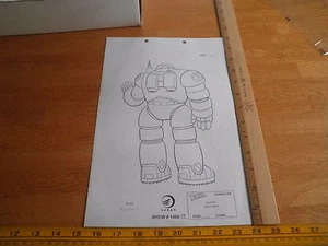 X-Men Animation Art Kopie Seite für Farben Saban Sleeper 1990er - Bild 1 von 5