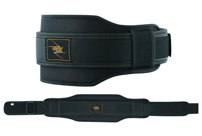 EVO Weight Lifting Neoprene Gym Belts GEL Back Support Straps Wraps Waist Train - Image 1 of 4