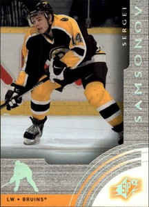 2001-02 SPx Hockey #3 Sergei Samsonov