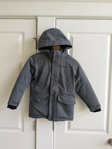 Marmot Parka Kids S Gray Bridgeport Anorak 700 Fill Down Jacket Warm Winter Coat - Picture 1 of 17