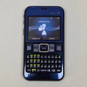 Sanyo SCP-2700 Blue QWERTY Keyboard Phone (Sprint) - Picture 1 of 9