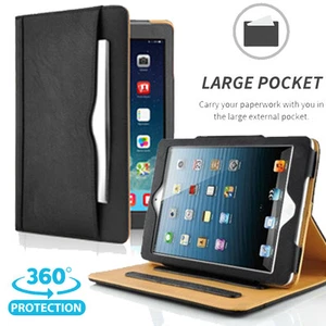 For Apple iPad Pro 11" Heavy DUTY Leather Magnetic Smart Sleep Wake Case Cover - Picture 1 of 9