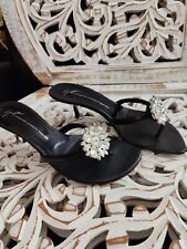 giuseppe zanotti Bejeweled Sandals With Heels