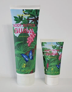 KORRES Guava Limited Edition Body Collection Shower Gel Body/ Butter Hand Cream - Picture 1 of 3