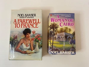 Farewell To France & Woman Of Cairo, Noel Barber, Vintage Book Bundle - Picture 1 of 13