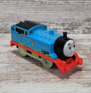 Thomas & Friends Hyper Glow Dark Thomas Trackmaster Motorized Train Mattel - Picture 1 of 10
