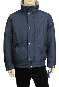 NUOVO PIUMINO UOMO NAUTICA IMPERMEABILE NAVY 2 TONI MAGLIONE COLLO $298 - Foto 1 di 8