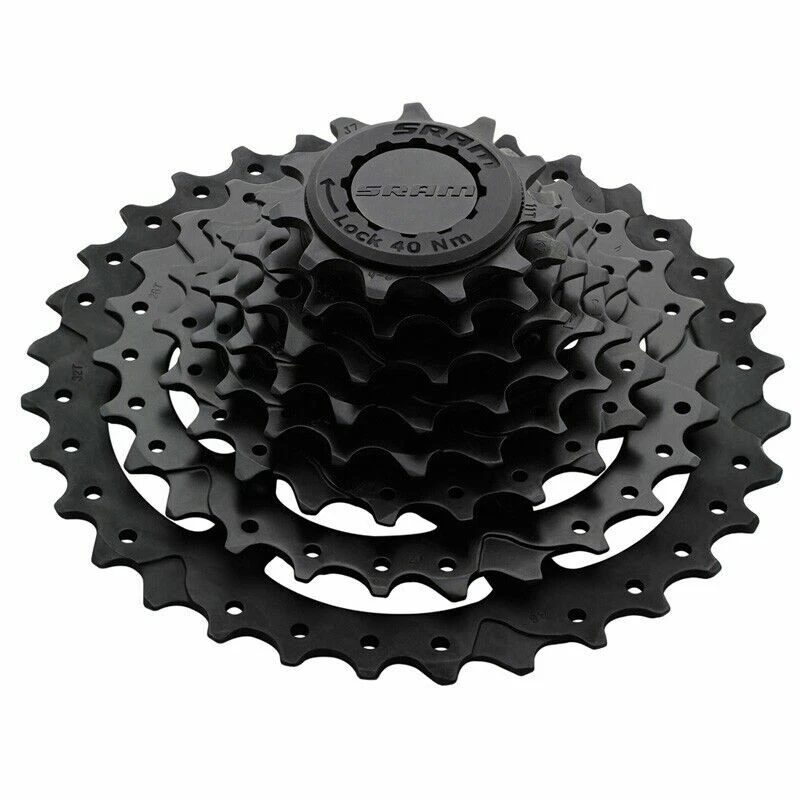 SRAM Bicycle Gearing PG-820 8 Speed Cassette 11-32T MTB Hybrid - Black - Image 1 of 1