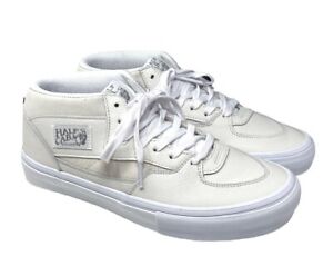 VANS Skate Half Cab Daz Shoes Women's Sneakers Leather White Mid Top VN0A5FCDWWW