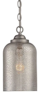 Savoy House 7-701-1 Nickel Bally 1-Light Pendant - Picture 1 of 2
