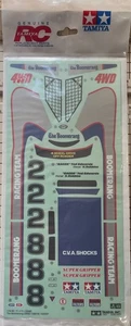 Tamiya RC Sticker Decal Set for for 1:10 Boomerang: 58418 # 9495567 - Picture 1 of 1