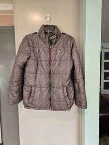 Boys Tommy Hilfiger Puffer Jacket, Gray, XL 18-20 - Picture 1 of 10