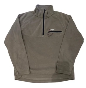 Pullover polar Rab Active para hombre bolsillo de setas cálido mediano Polartec 1/4 cremallera - Imagen 1 de 9