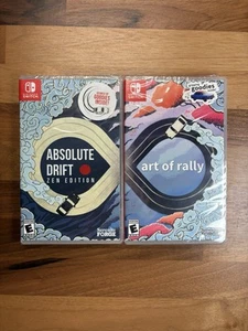 Art Of Rally & Absolute Drift, Pax East Limited Edition Set for Nintendo Switch - Picture 1 of 4