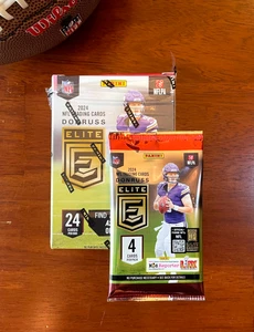 2024 Donruss ELITE NFL Factory Sealed PACK from Blaster Box DANIELS, NABERS RC? - Bild 1 von 5