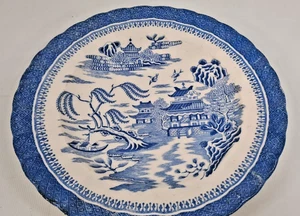 Raro Antiguo Spode Copeland Hueso China Mandarina Sauce 7" Plato Borde con Volantes - Imagen 1 de 11