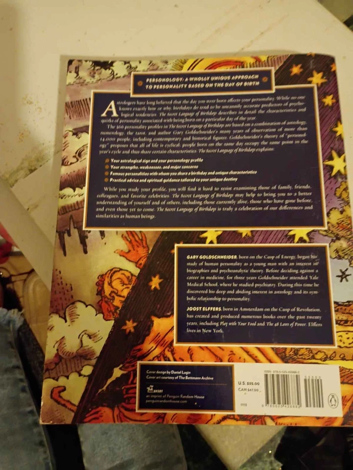 Birthday Book by Goldschneider & Elffers Hardcover - Image 1 of 1