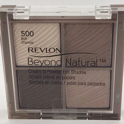 1) Revlon Beyond Natural Cream To Powder Eye Shadow 500 Buff Chamois Sealed - Image 1 of 4