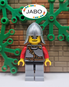 (S1 / 4 / 5) Lego Kingdoms cas438 Lion Knight Scale Mail from Set 7949