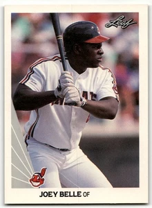1990 Leaf Joey Belle #180 Cleveland Indians - Picture 1 of 2