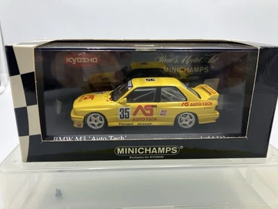 BMW M3 Minicamp's Car 1 43 E30 Hoy Kyosho Yanagida JTCC 1988 - Image 1 of 4