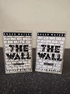 THE WALL Roger Waters LIVE IN BERLIN 1990 2 Cassette - Picture 1 of 9