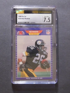 1989 NFL Pro-Set - Rod Woodson - #354 - CSG 7.5 - Picture 1 of 2