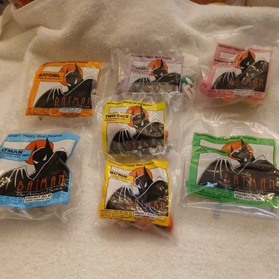  Batman La Serie Animada 1993 McDonalds Happy Meal Juguetes Set De 7 Nuevos En Pack Foto 1 de 4