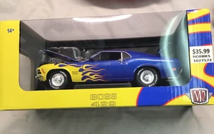 M2 MACHINES, 1970 FORD MUSTANG BOSS 429, CHASE, R130 24-51 - Picture 1 of 6