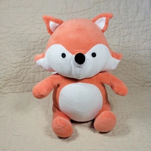 Miniso Fox Plush Orange White Squishy 11" Squish Forest Animal Stuffie Plushie - Picture 1 of 4
