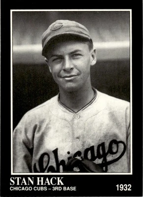 1991 Conlon Collection TSN Stan Hack Chicago Cubs #126 - Image 1 of 2