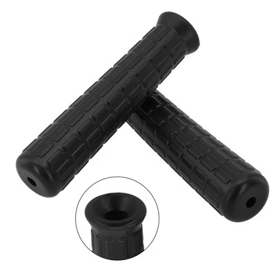 Replacement Black Rubber Handles for Wheelbarrows 2 Pack for Convenience - Image 1 of 4
