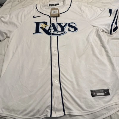 Nike MLB Genuine Merchandise Tampa Bay Rays Diaz #2 Home Jersey 2 XL NWT - Image 1 of 4