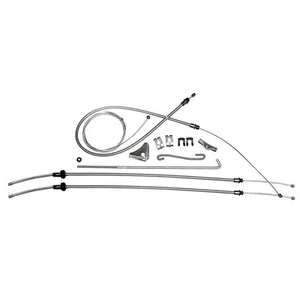 Parking Brake Cable Kit With Intermediate Cable 1972-74 Challenger OE Steel - Picture 1 of 8