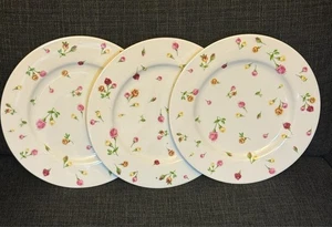 3er Set Royal Albert Country Rosenknospen Salat/Dessertteller Bone China 7 3/4" - Bild 1 von 11
