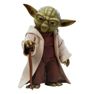 Star Wars The Clone Wars Actionfigur 1/6 Yoda 14 cm Sideshow Collectibles - Bild 1 von 5
