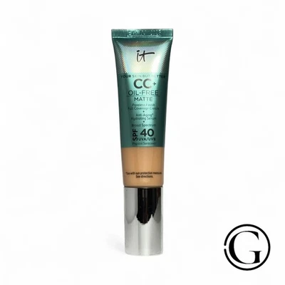 It Cosmetics CC+ Cream Foundation SPF 40 Oil-Free Matte 1.08 oz Light Medium - Image 1 of 2