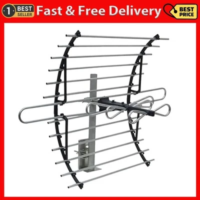 JASCO PRODUCTS COMPANY, LLC GE Pro Outdoor TV Antenna, Long Range Antenna, 4K 1080P VHF UHF Digital HDTV Ant