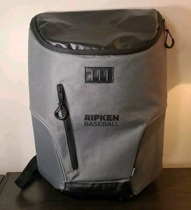 Koozie Cal Ripken Jr. Baseball Backpack Cooler Gray - Drink Snack Storage Bag - Picture 1 of 6