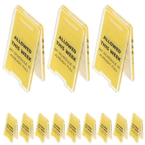 12 Pcs Creative Desktop Ornaments Card Holder Memo Clip Aesthetic Paper Clips - Picture 1 of 12