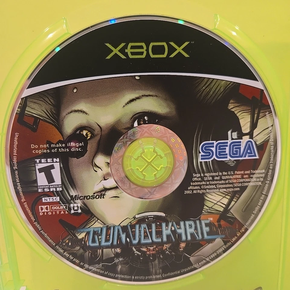 Gunvalkyrie (Microsoft Xbox, 2002) - Solo disco de juego  Foto 1 de 2