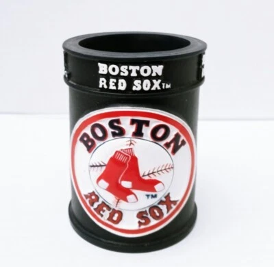 Enfriador de latas de cerveza Boston Red Sox acogedor rígido Hunter Mfg azul marino 2004 vintage Foto 1 de 4