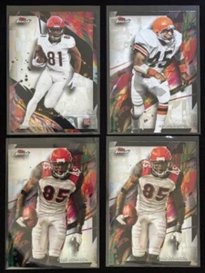 2024 Topps Finest Football - Cincinnati Bengals Equipo Lote de (4) C. Johnson ++ - Imagen 1 de 4