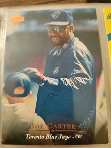 Joe Carter 1995 Upper Deck Electric Diamond Gold #39 - Imagen 1 de 2