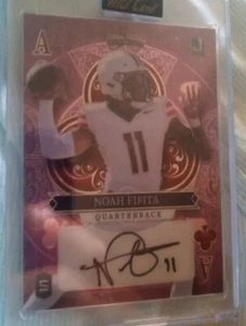 /1 Noah Fifita Auto Arizona Wildcats Noah Fifita Autograph 1/1 - Picture 1 of 2