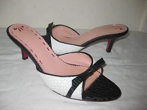 Emmanuel Ungaro Paris Leder Sandalen offene Zehenpartie Schuhe Größe 6 M - Bild 1 von 9