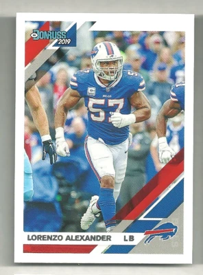 2019 Panini Donruss - #39 Lorenzo Alexander - Image 1 of 2