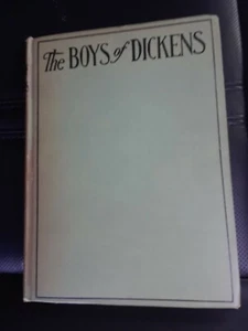 The Boys of Dickens Book Antique Childrens Oliver Twist Tiny Tim Paul Dombey Jo - Picture 1 of 12