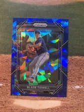 2023 MLB Panini Prizm Blue Cracked Ice Blade Tidwell #30