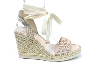 Vince Camuto Brisshel Alpargata Plataforma Cuña (Mujer) - Crema - Talla 11 M - Imagen 1 de 8